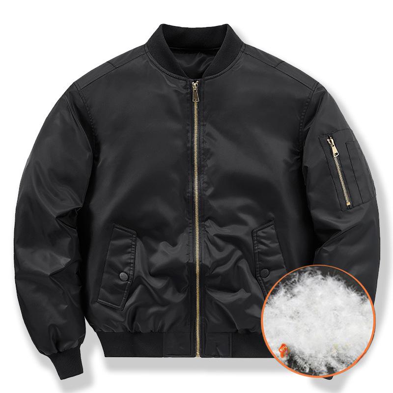 Men's Short Air Force Ma1 Pilot Jacket Men's Large Size Tooling Jacket Baseball Jersey