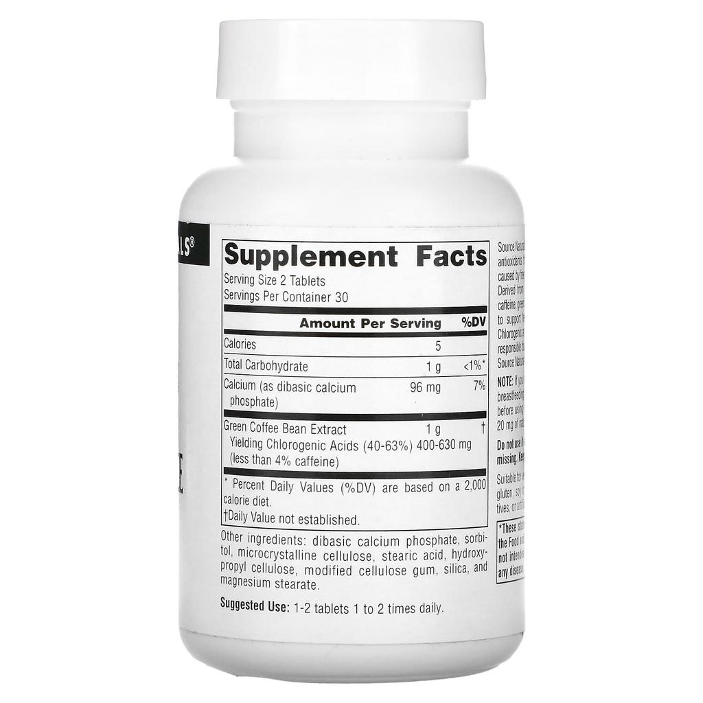 Grünkaffee-Extrakt, 500 mg, 60 Tabletten