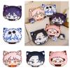 Jujutsu Kaisen Plush Pillow And Keychain With Adorable Satoru Gojo, Itadori Yuji, Megumi Fushiguro, Suguru Geto, Sukuna Cartoon Prints