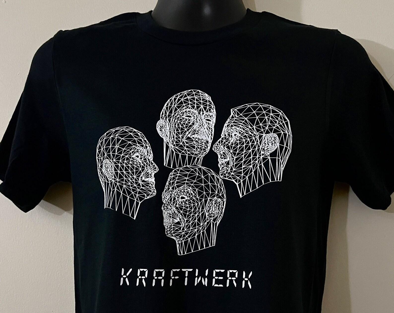KRAFTWERK shirt - vintage retro electronic music t-shirt 4XL