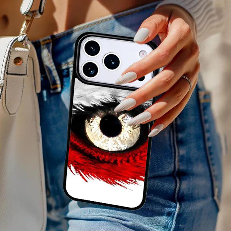 Poland Polish Flag Phone Case For iPhone 17 Air 14 15 13 12 Max Cover For Apple 16e 11 Pro Max Plus Coque