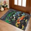 Monster Trucks Living Room Nonslip Area Rug Soft Carpet For Bedroom Game Playroom Sofa Office Home Decor Doormat Christmas Gift C926583