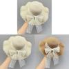 Summer Straw Hat For Women With Wide Brim And Adjustable Fit For Beach And Casual Wear