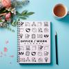 Office Task Planner Set, Office Task List, Office Organization Tracker, Work To Do List, Home Work Planner Kit, Daily Planner