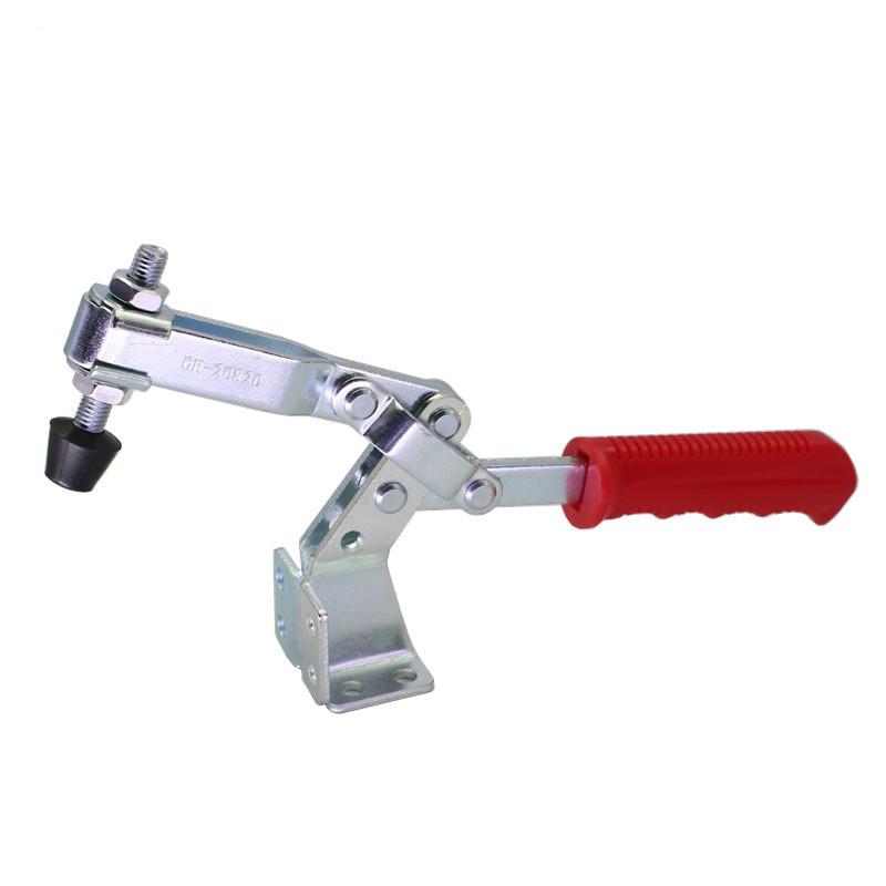 GH-20820 Horizontal Acting Toggle Clamp with Horizontal Mounting Base, U-Bar, 100KG Holding Capacity 20820