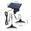1pc Split Solar Pendant Lamp Outdoor Indoor IP65 Waterproof LED Light with Remote Control Camping Garden Courtyard Yard Lighting
