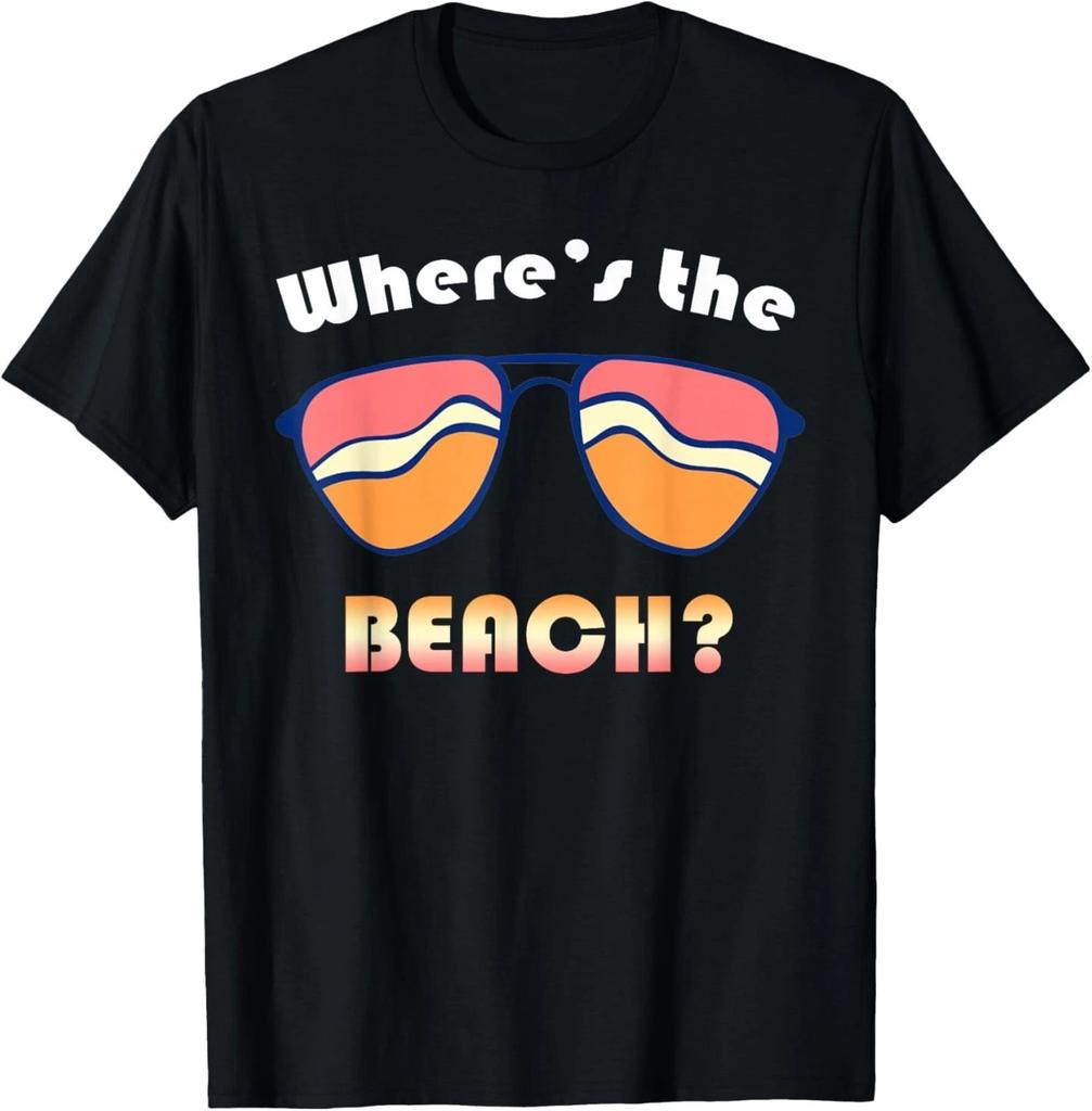Jersey Shore Family Vacation Where is the beach Funny T- Shirt