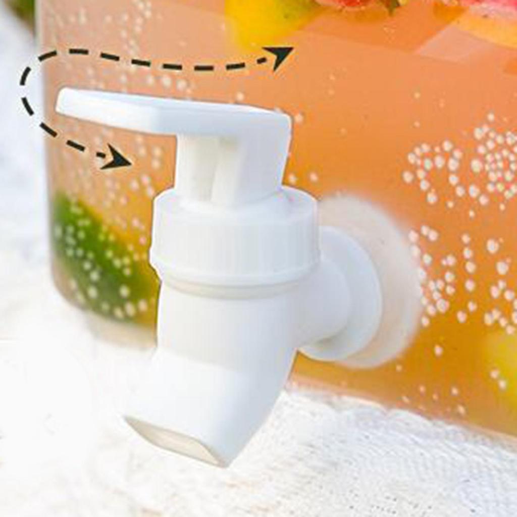 Cold Kettle with Faucet Drink Dispenser, Cold Drinks Juice Bucket, Tea Lemonade Jug Iced Beverage Dispenser for Household