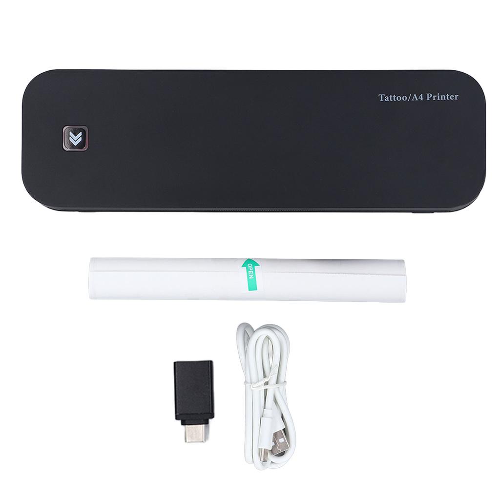 Tattoo Transfer Stencil Printer High Resolution Thermal Tattoo Copier Wireless Connection for IOS