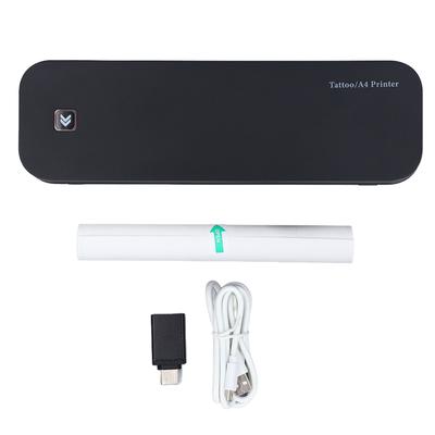 Tattoo Transfer Stencil Printer High Resolution Thermal Tattoo Copier Wireless Connection for IOS