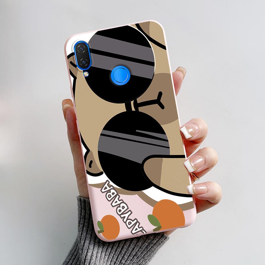 For Huawei Nova 3i Case INE-LX1 INE-LX2 Pandas Cover Soft Silicone Phone Case For Huawei P Smart Plus 2018 Nova3i Fundas Bumper