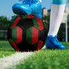 Ballon de Football en Salle FPF Coloré Cousu à la Machine PVC Taille 5 Prêt pour l'Entraînement d'Équipe et la Compétition Durable Rebond Élevé Cadeau Sportif Cool