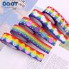Easter Shining Ribbed Ribbon Chick Bunny Headwear Accessories Festival Ribbon Decoration Gift Packaging
