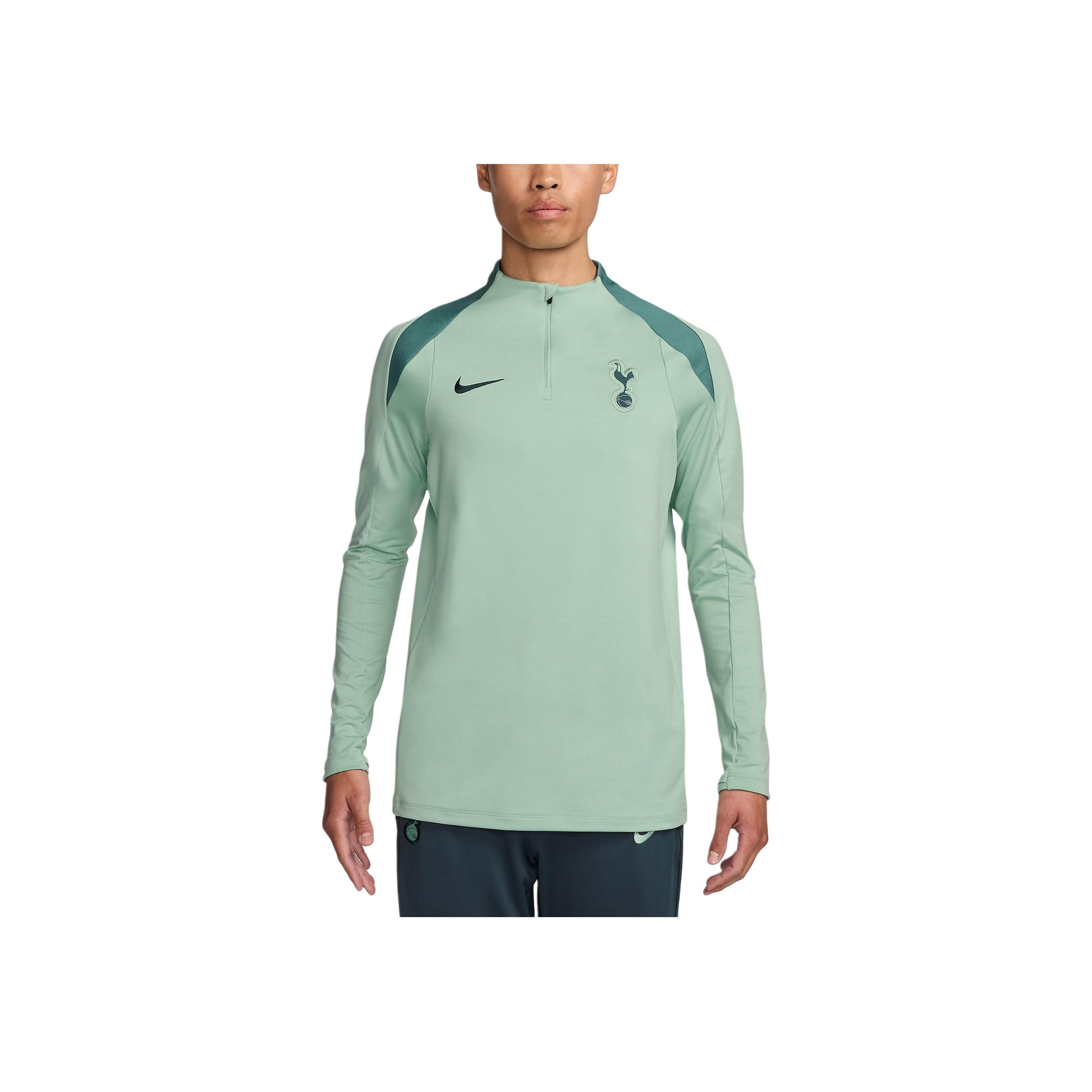

Nike Футболка мужская Dri-Fit Tottenham Hotspur Series с логотипом, модная, с длинным рукавом, эмалево-зеленая, двухцветная, выцветшая, ель FQ2627-380 L