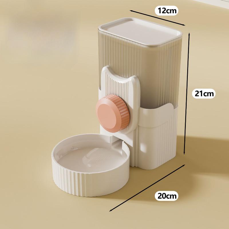 2026 New Hanging Gravity Flow Pet Water Dispenser 1000ML Automatic Drinking Bottle for Cats Rabbits Hamsters Cage Accessories MIT