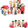 14 stuks/set Peanuts Film Snoopy Huisdier Decoratie Speelgoed Cadeau Voor Kinderen