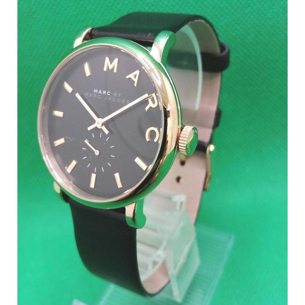 Used MARC BY MARC JACOBS MBM1269 Black Quartz Wrist Watch