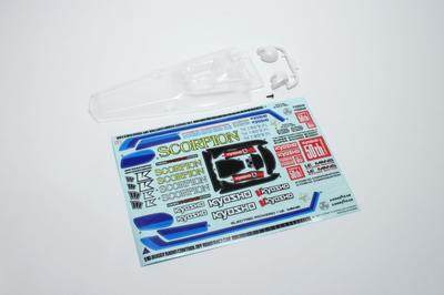 Kyosho Clear Body Set (Scorpion 2014) SCB001B