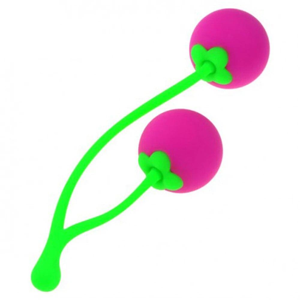 Silicone Smart Ball Female Cherry Kegel Ball Vaginal Tight Exercise Smart Love Vagina Balls Sex Toys For Women Masturbation