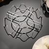 Egg Steamer Rack Circular Waves Food Contact Safe Stainless Steel Multifunctional Steaming Holder for Baby Food Cooking
