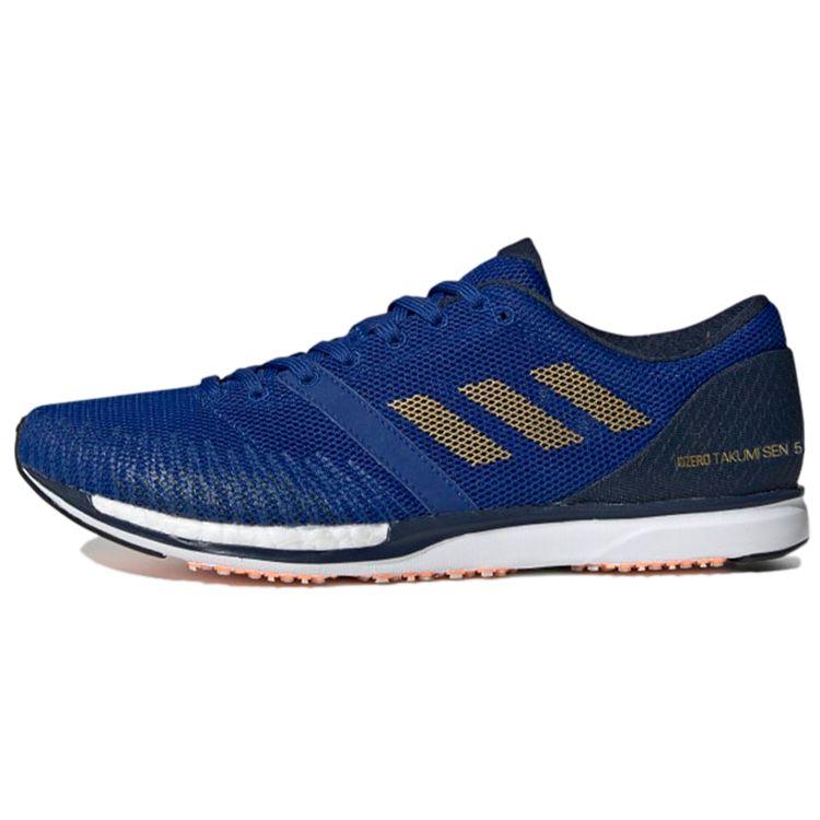 

Adidas Adizero Takumi Sen 5 Дышащие кроссовки с низким верхом для марафонского бега Мужские кроссовки Синие G28890 44⅔