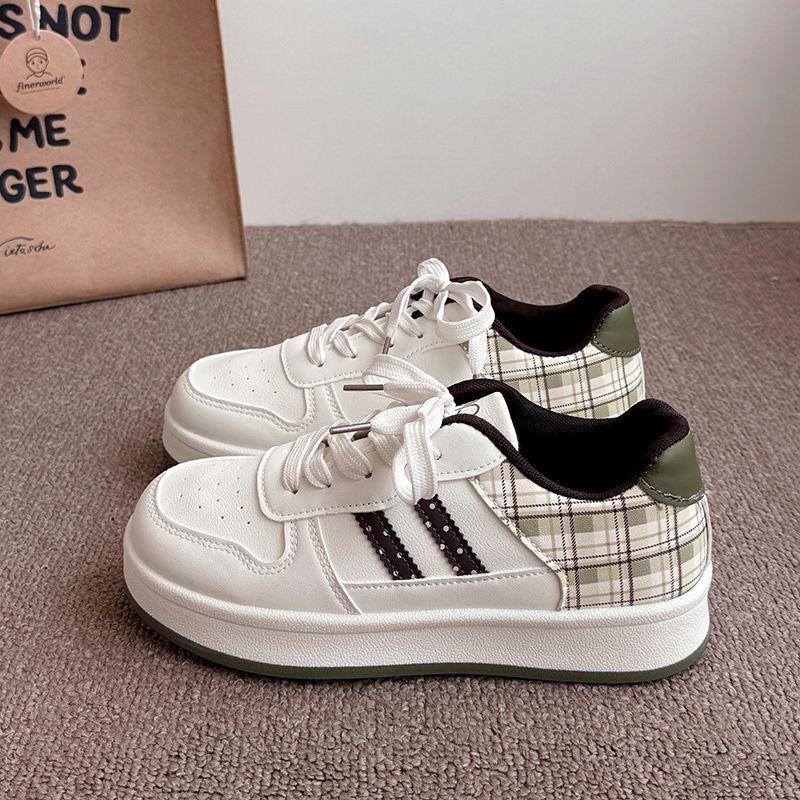 Повседневные кеды 22 новая весна и осень платформа студенческий стиль инс обувь студенческие хлебные туфли 35