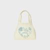 HEART COASTAL MINI TOTE BAG-IVORY