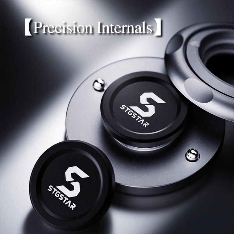 Magnetic Fidget Slider Premium Metal Ratchet Spinner Silent Push-Pull Edc Toy For Anxiety Relief & Focus Portable Stress Reducer
