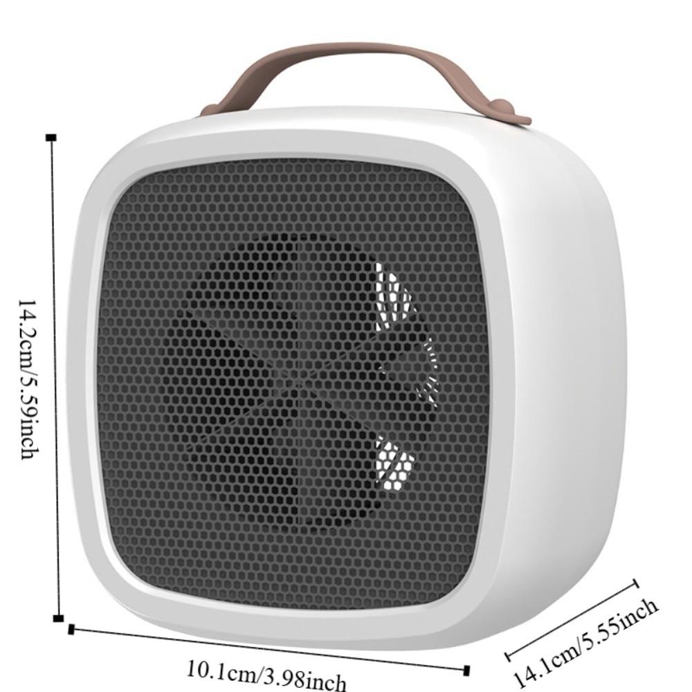 Low Noise Desktop Warm Air Heater Square Warmer Fan Portable Warm Air Heater  Winter