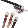Stylish Womens Vintage Pu Belt For Summer Casual Wear With Alloy Buckles