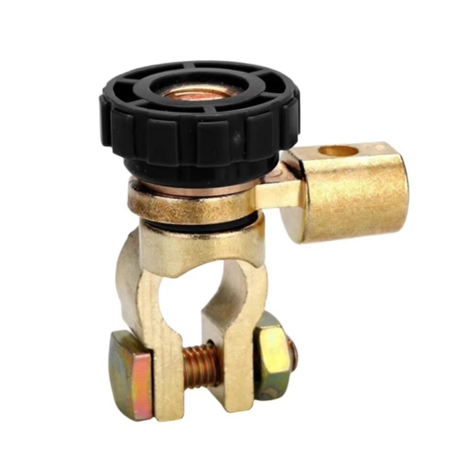 

12V Battery Power-off Disconnect Safely -leakage Car Battery Terminal Alloy Quick Cut-off One Size