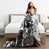 Garou's Evolution Blanket OnePunchManS Anime Wool Funny Breathable Throw Blankets for Coverlet  Winter