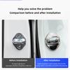 4Pcs Car Emblem Door Lock Cover Case For Toyota Supra Aygo Prado RAV4 Hilux Yaris Corolla 4Runner Camry Avalon Avensis CHR Venza CI6