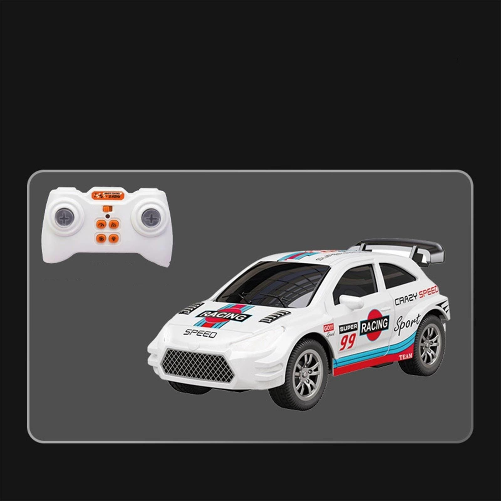 Сплав RC гоночный автомобиль Карманный настольный микро дрифт гоночный автомобиль One Size белый