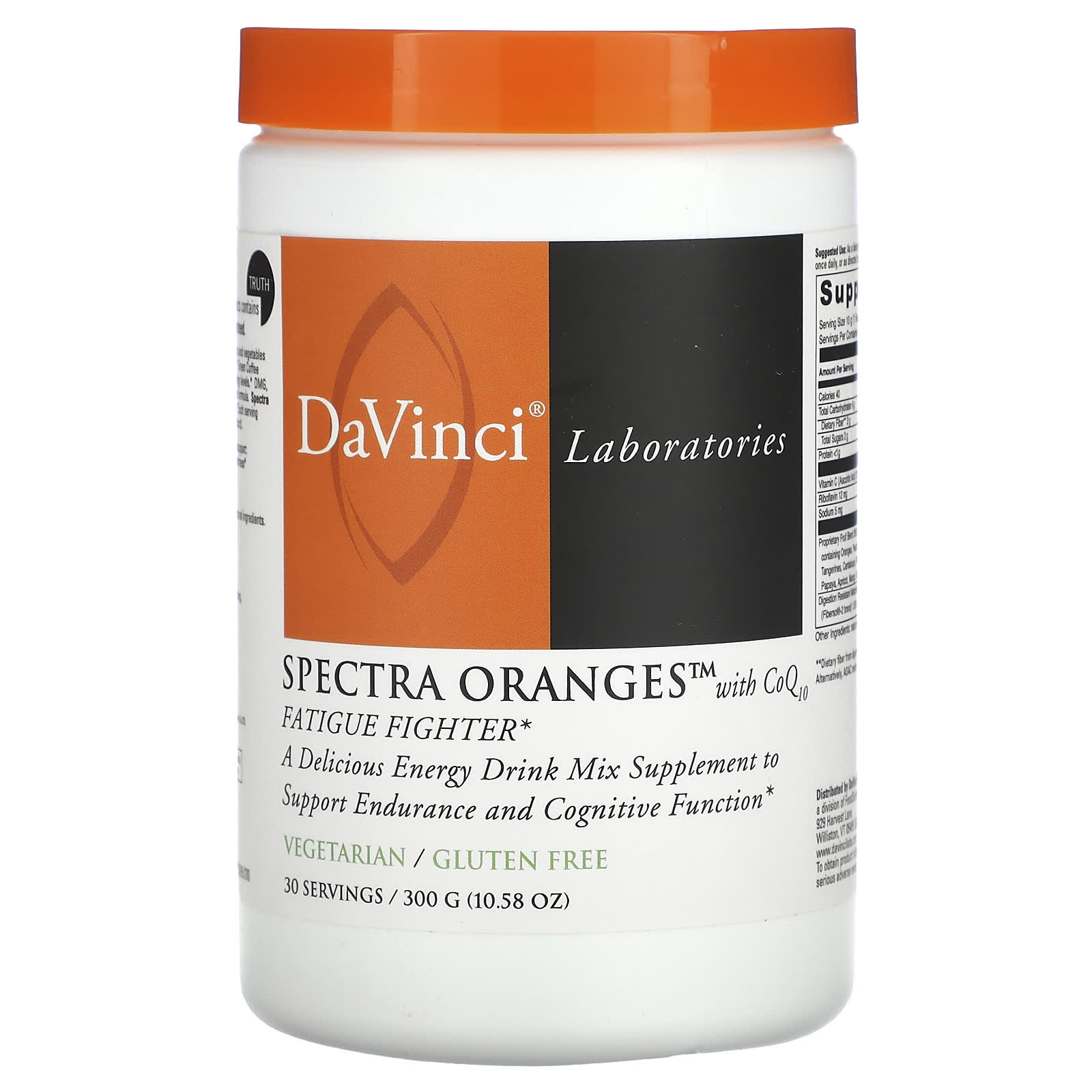 

Spectra Orange with Coq10, 300G (10.58Oz)
