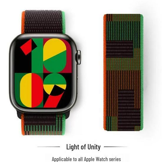 Nylon Braided Strap for Apple Watch Ultra, Series 9-4