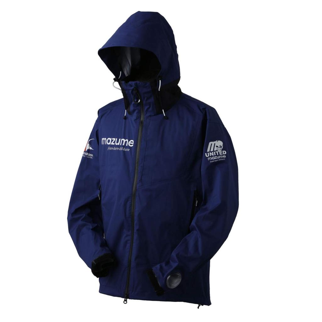 mazume Red Moon Rain Jacket II Navy LL MZRJ-467-08