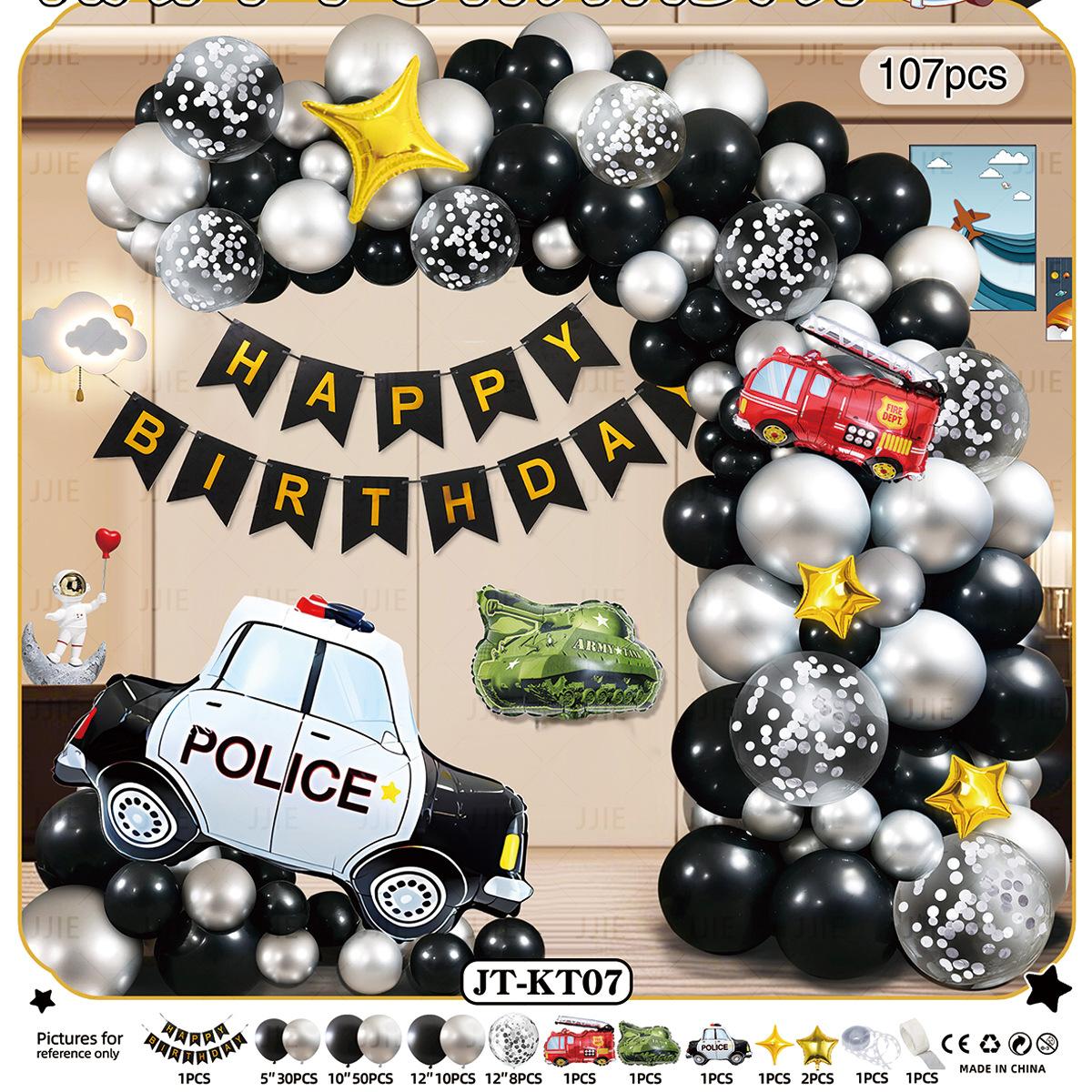 

Internet Celebrity Boy Girl Cartoon Balloon Chain Scene Arrangement Party Balloon Decorations Birthday Ceremony Feeling Background Wall Jt-kt07cartoonballoonchainset[glueandribbon]