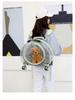 Von Fluggesellschaften zugelassener transparenter Haustier-Rucksack-Trolley für Katzen und Hunde