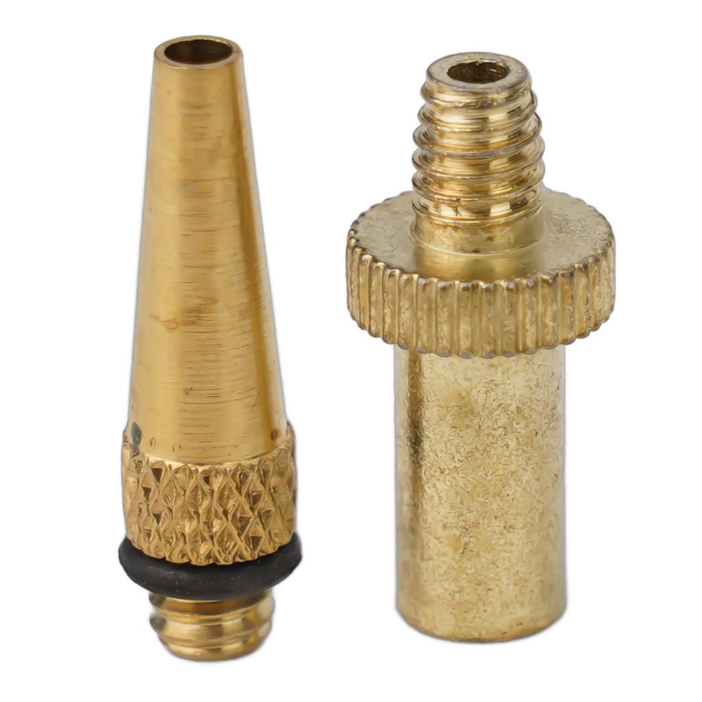 Sports Air Valve Tool Equipment Copper Zinc Alloy Inflatable Needle Nozzle