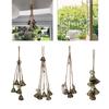 Traditional Witch Iron Wind Chimes Outdoor Garden Decoration Hang Pendants Soothing Ringing Sound Yard Wind Chimes
