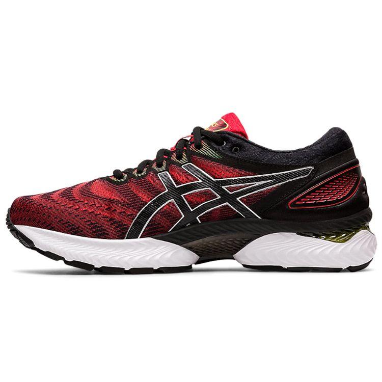 

Мужские кроссовки ASICS Gel Nimbus 22 Classic Red черные 1011A680-601