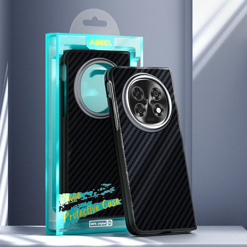 ABEEL For Oppo Find N5 5G Case Compatible with MagSafe Carbon Fiber Texture Back Cover