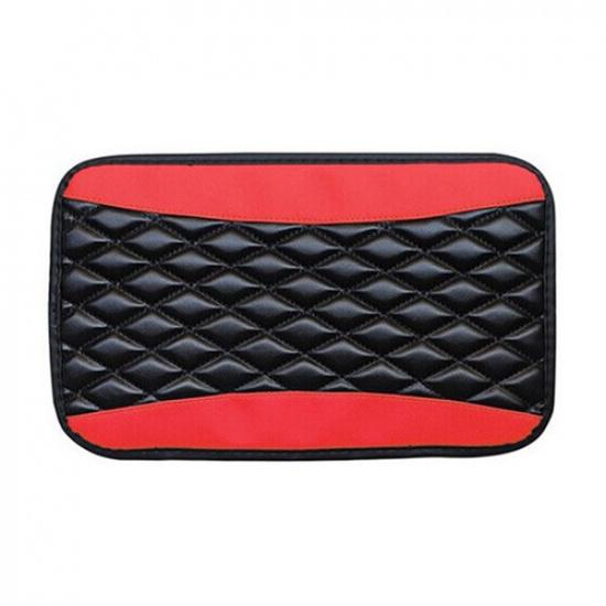 Universal PU Leather Car Armrest Cushion Cover Center Console Box Pad Protector