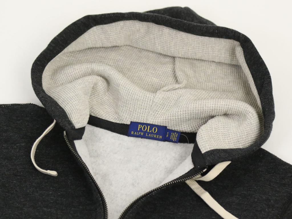 Polo Ralph Lauren Size 0102635 Men's Zip-Up Hoodie, Small, Black/White, [Used]