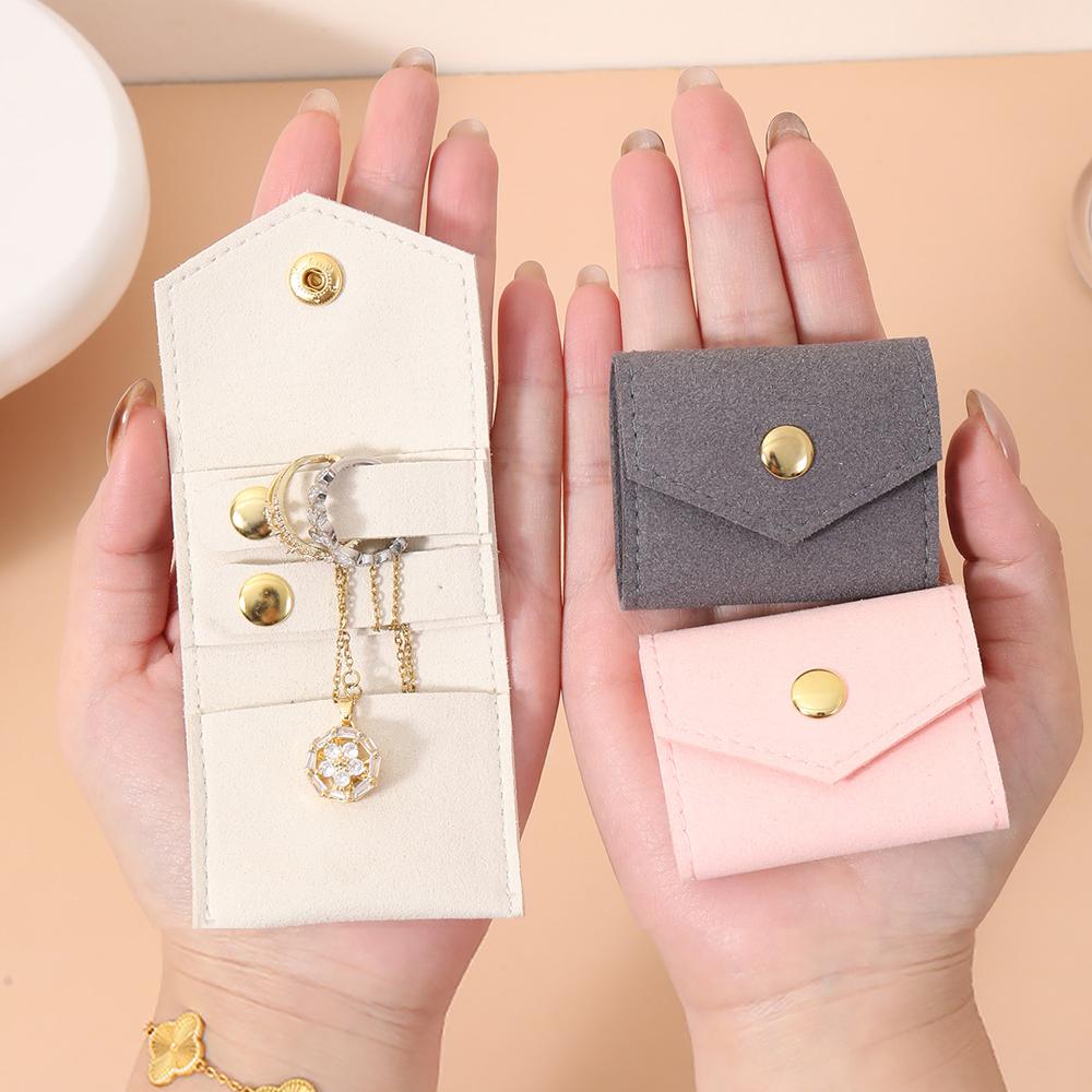 Mini Fashion Jewelry Bag, Dust-proof Jewelry Bag, Compact and Portable Ring, Earring, Necklace, Bracelet Storage Bag