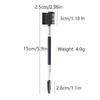 2-Piece Set Of 3-In-1 Professional Eyebrow And Eyelash Shaping Tools - Double-Ended Brush, Used For Curling Eyelashes For A Long, Beautiful Lash Curl