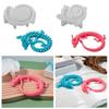 Unique Ornament Molds Dragon Shape Figurines Molds Easy Demolding Molds Silicone Texture Gift for Hand-Making Lover