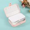PU Leather Jewelry Box Earrings Jewelry Organizer Case Portable Jewelry Storage Box  Display Stand