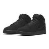 Jordan Air Jordan 1 Mid Slip Resistant Cushioning Mid Top Basketball Shoes Black Warrior Unisex 554725-056